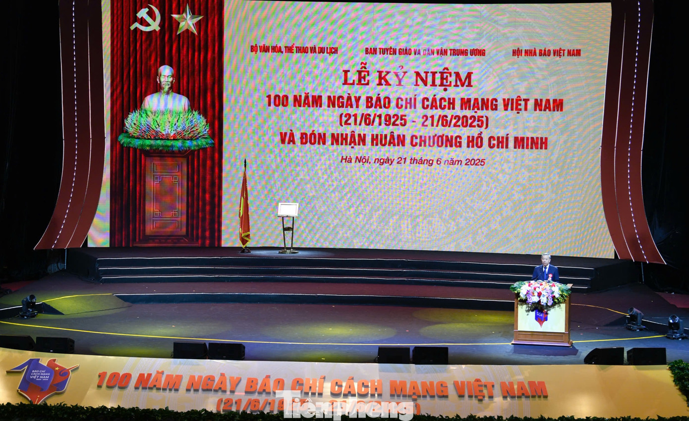 Tổng Bí thư Tô Lâm phát biểu tại Lễ kỷ niệm. Ảnh: Như Ý. Tổng Bí thư Tô Lâm phát biểu tại Lễ kỷ niệm. Ảnh: Như Ý.