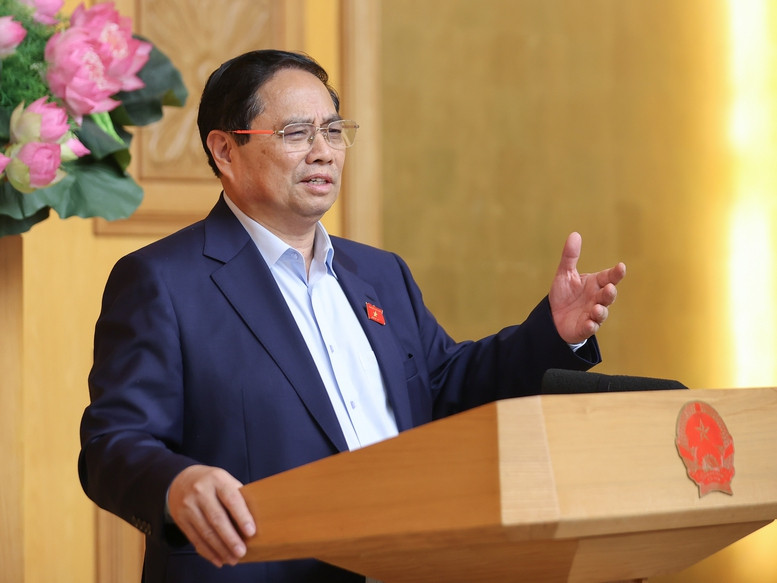 Thủ tướng Chính phủ Phạm Minh Chính. Ảnh: VGP. Thủ tướng Chính phủ Phạm Minh Chính. Ảnh: VGP.