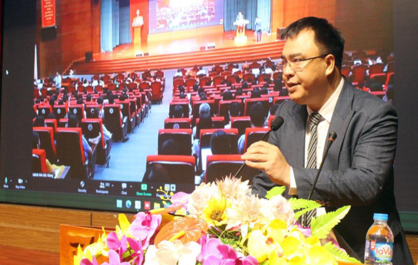 GS.TS Nguyễn Quốc Sửu, Phó Giám đốc Học viện Hành chính và Quản trị công. Ảnh: PV.