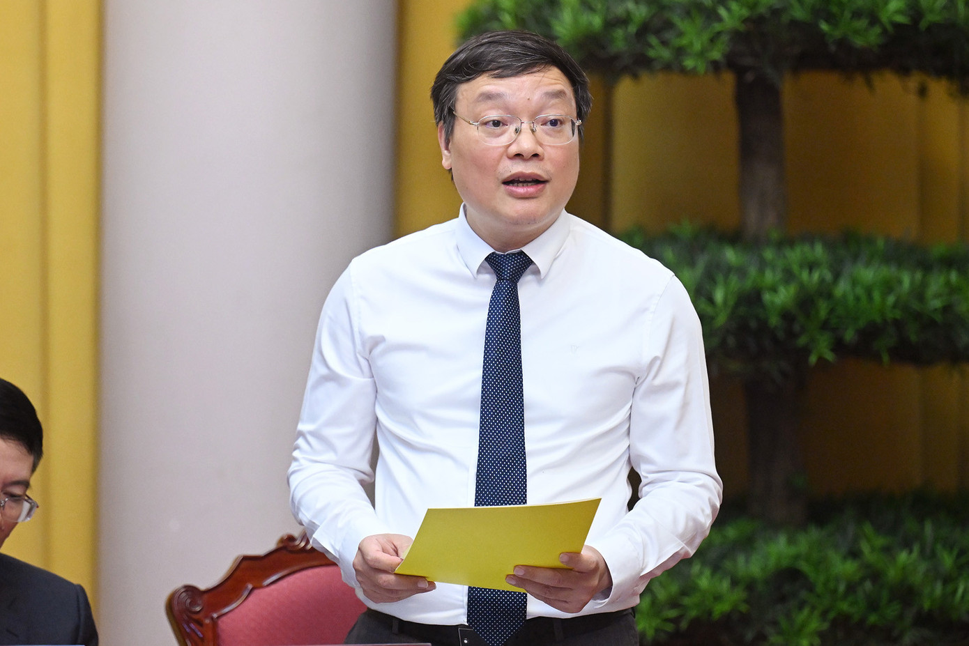 Thứ trưởng Bộ Nội vụ Trương Hải Long. Ảnh: P.T.