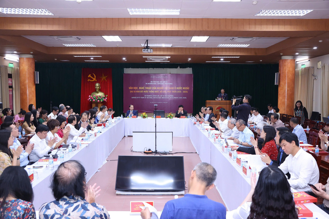 Toàn cảnh hội thảo. Ảnh: N.Đ. Toàn cảnh hội thảo. Ảnh: N.Đ.