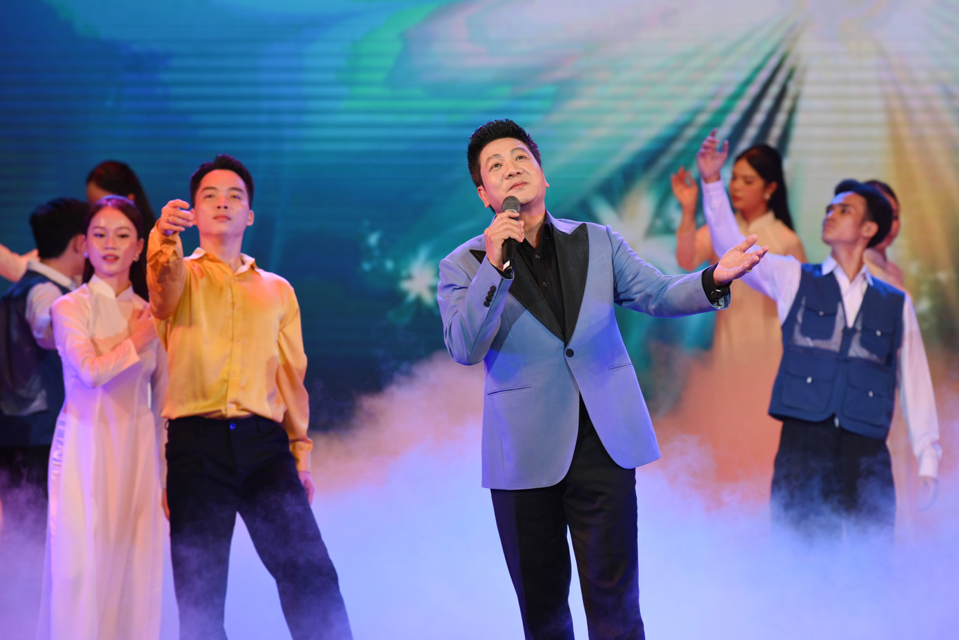 Một số tiết mục văn nghệ tại chương trình. Ảnh: Nhật Minh. Một số tiết mục văn nghệ tại chương trình. Ảnh: Nhật Minh.