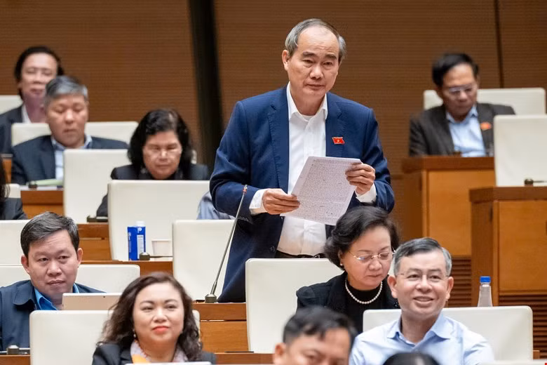 ĐBQH Nguyễn Thiện Nhân. Ảnh: QH.