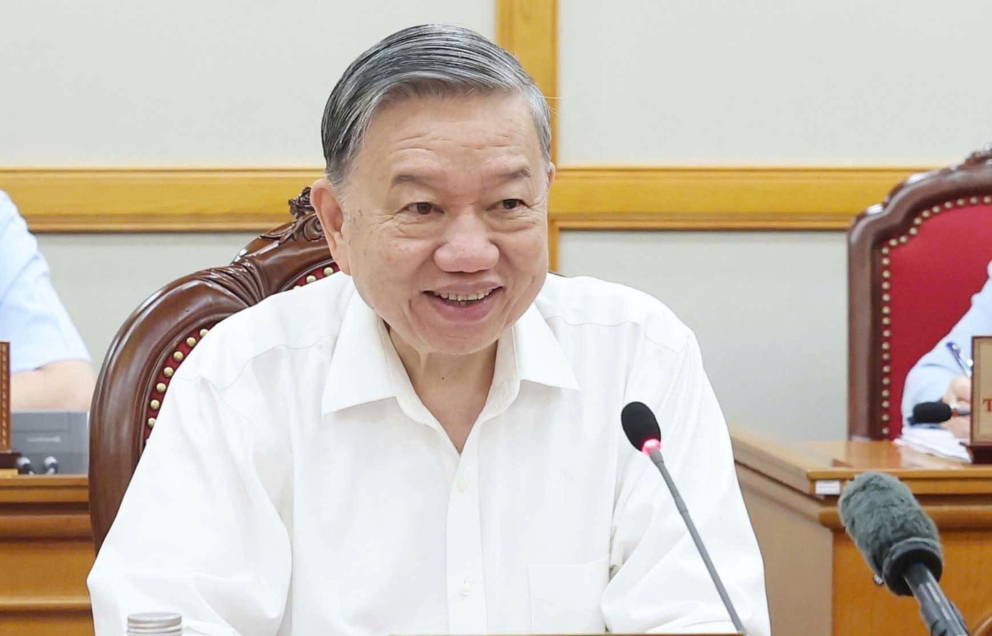 Tổng Bí thư Tô Lâm. Ảnh: TTXVN. Tổng Bí thư Tô Lâm. Ảnh: TTXVN.