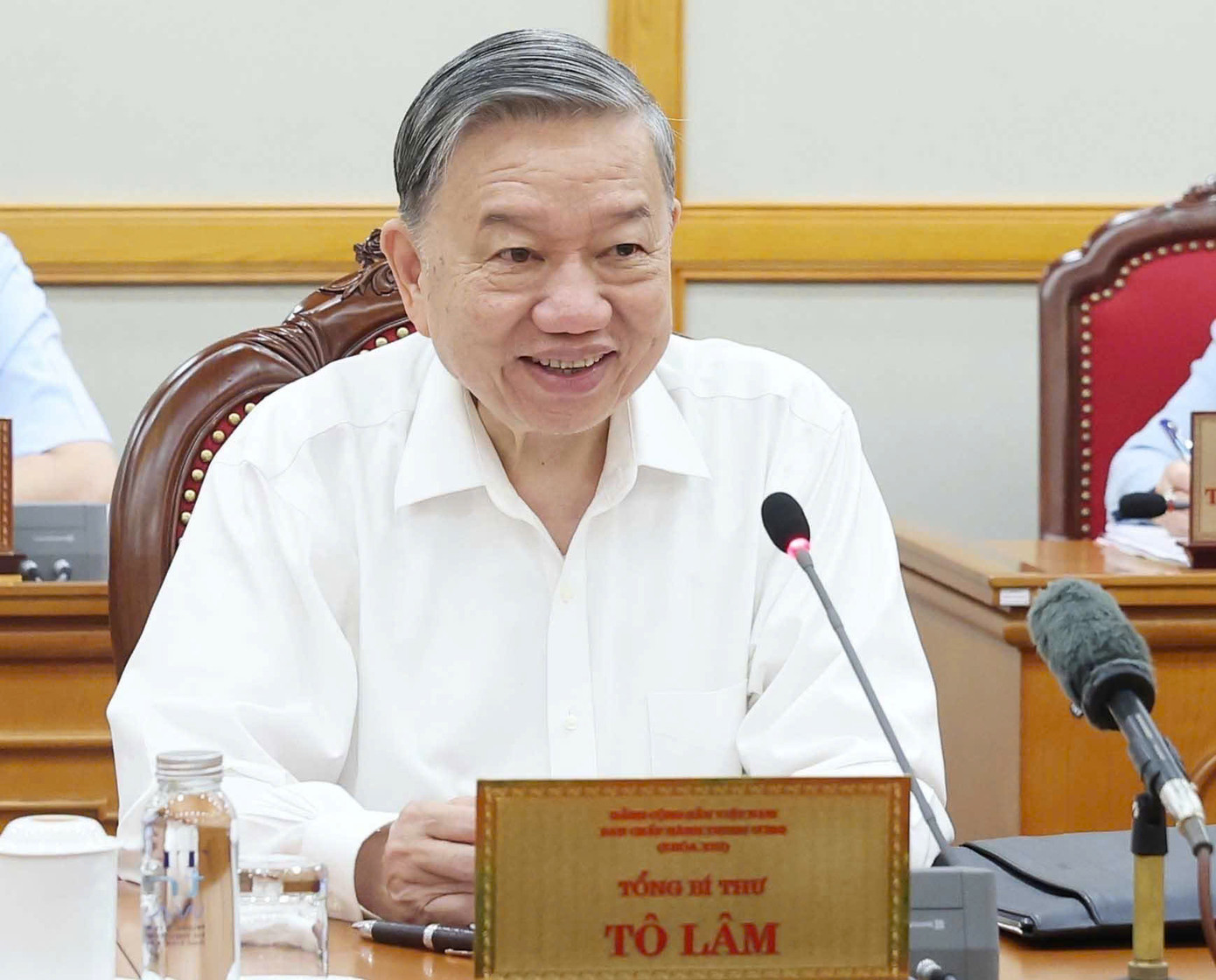 Tổng Bí thư Tô Lâm phát biểu tại cuộc họp. Ảnh: TTXVN Tổng Bí thư Tô Lâm phát biểu tại cuộc họp. Ảnh: TTXVN