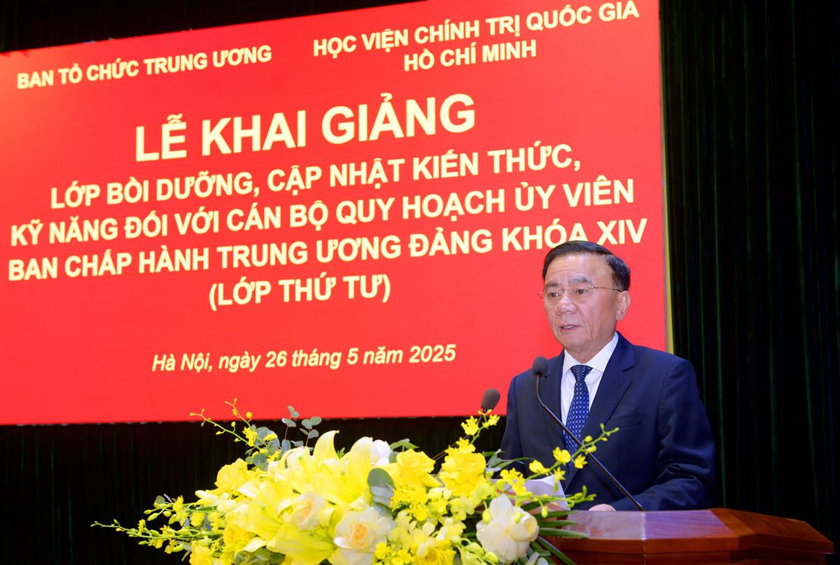Thường trực Ban Bí thư Trần Cẩm Tú phát biểu tại buổi lễ. Ảnh: TTXVN. Thường trực Ban Bí thư Trần Cẩm Tú phát biểu tại buổi lễ. Ảnh: TTXVN.