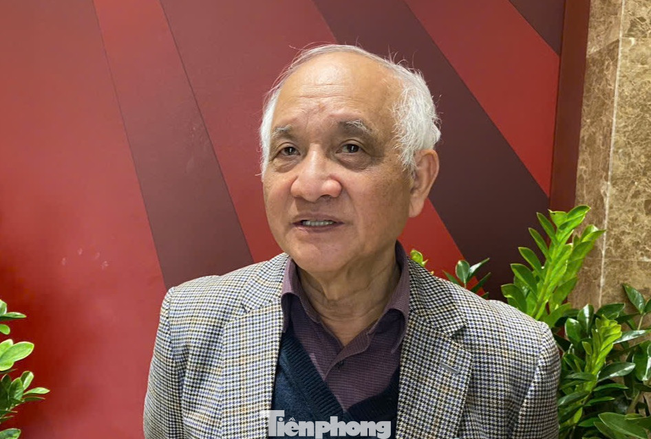 PGS.TS Trần Đức Cường - Chủ tịch Hội Khoa học Lịch sử Việt Nam. Ảnh: Trường Phong.