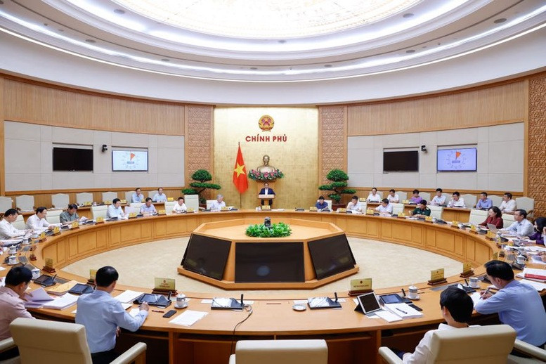 Toàn cảnh phiên họp. Ảnh: VGP.