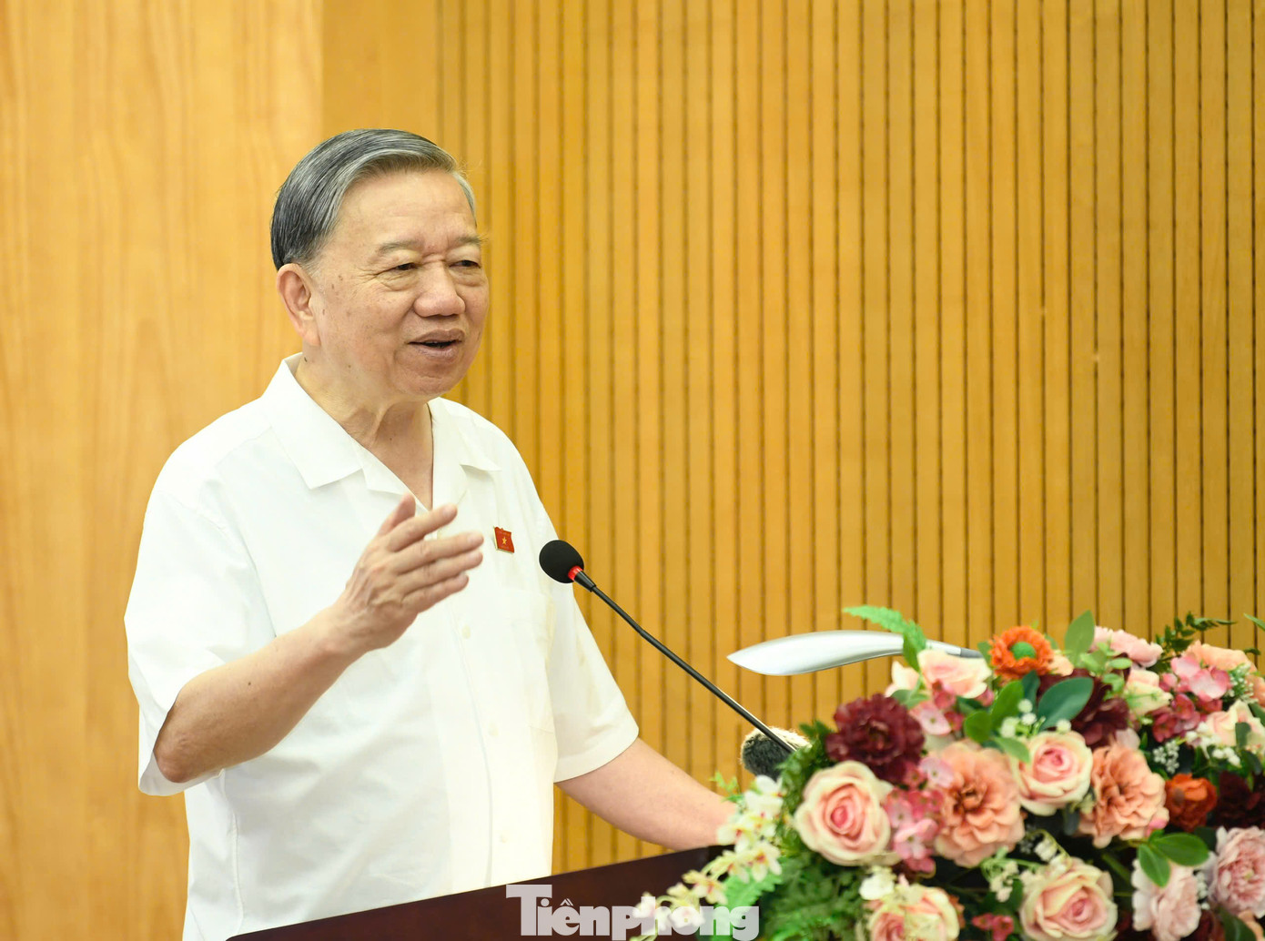 Tổng Bí thư Tô Lâm. Ảnh: Tiền Phong.