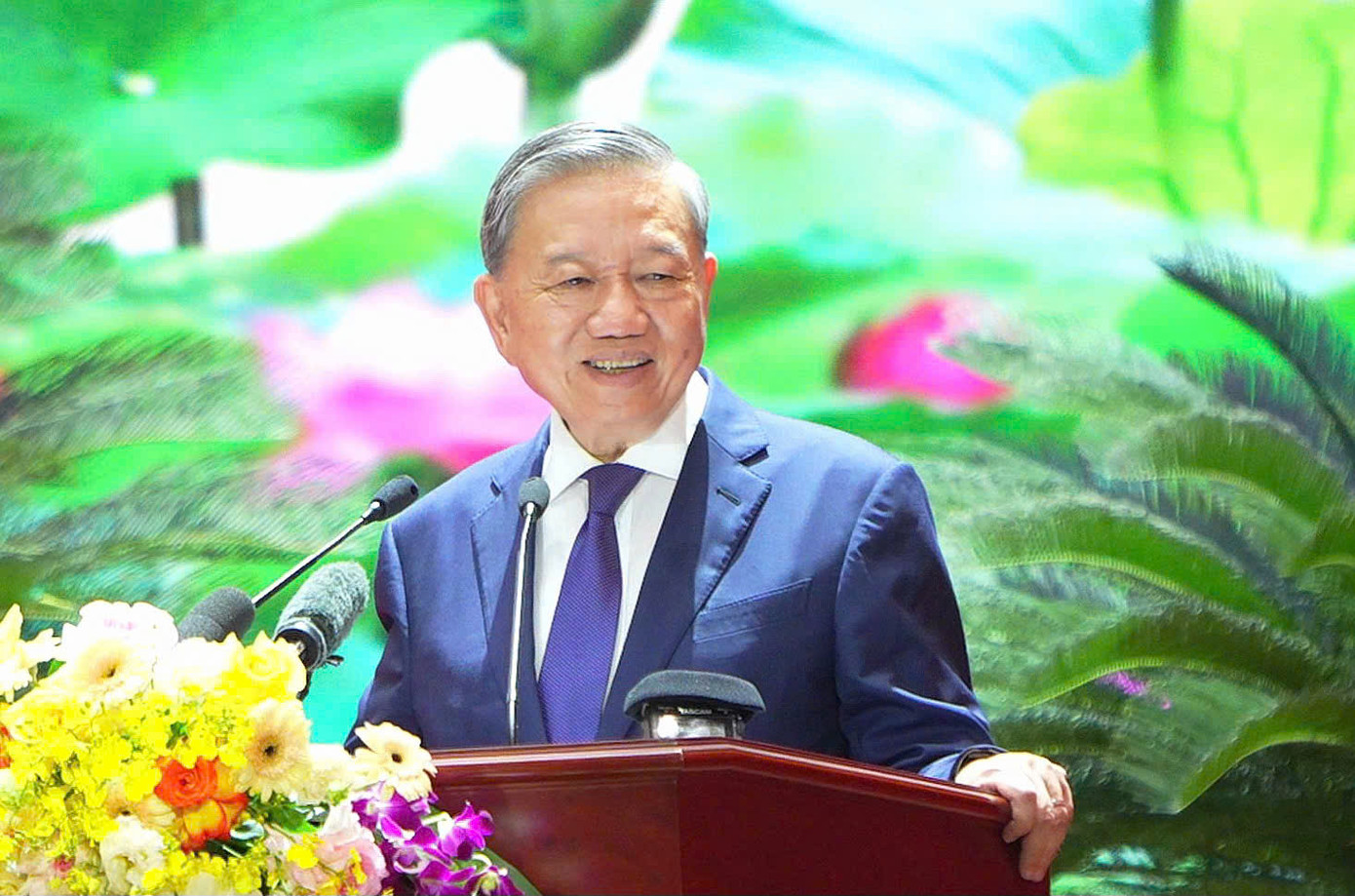 Tổng Bí thư Tô Lâm. Ảnh: Trọng Quân.