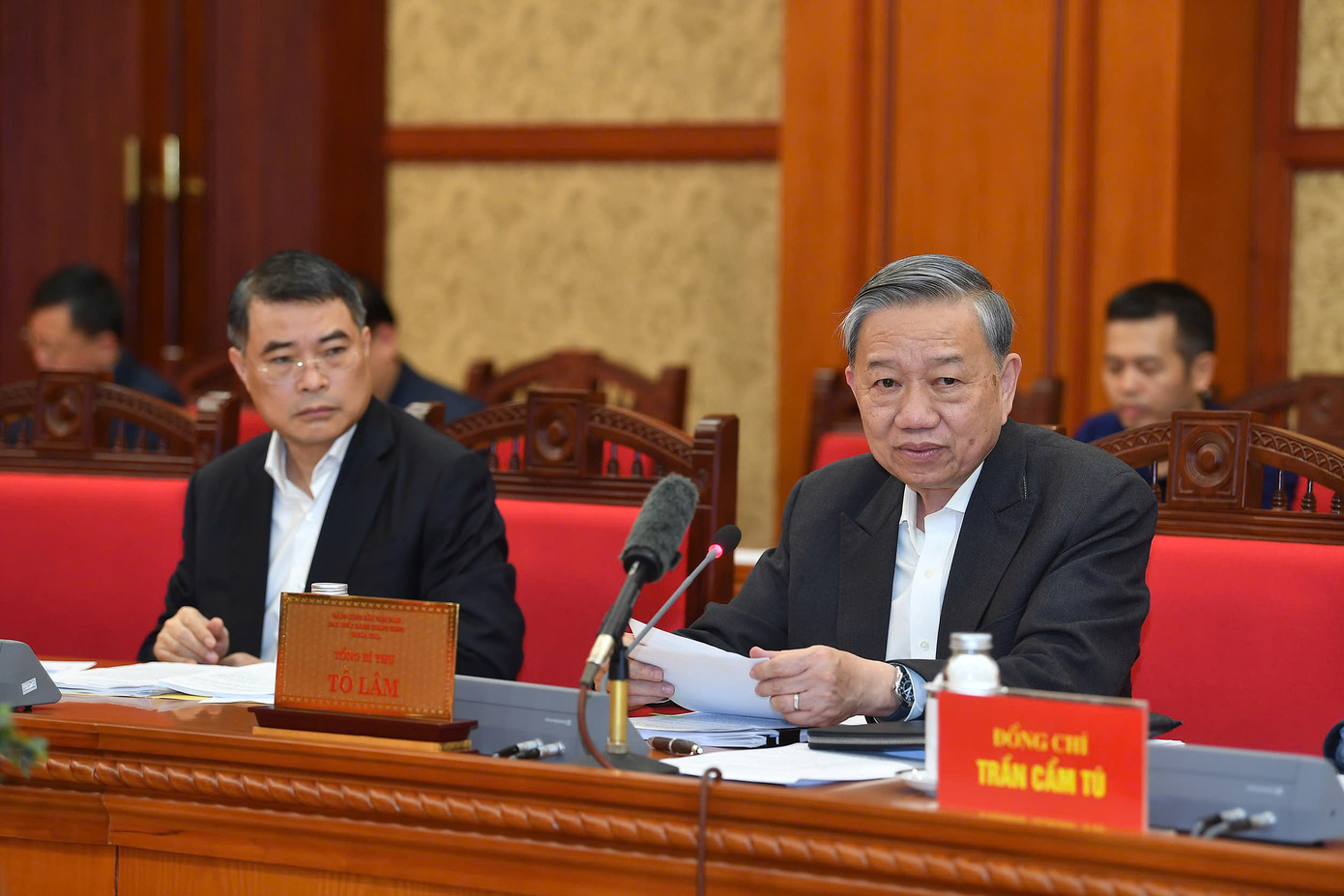 Tổng Bí thư Tô Lâm phát biểu. Ảnh: Trọng Hải.