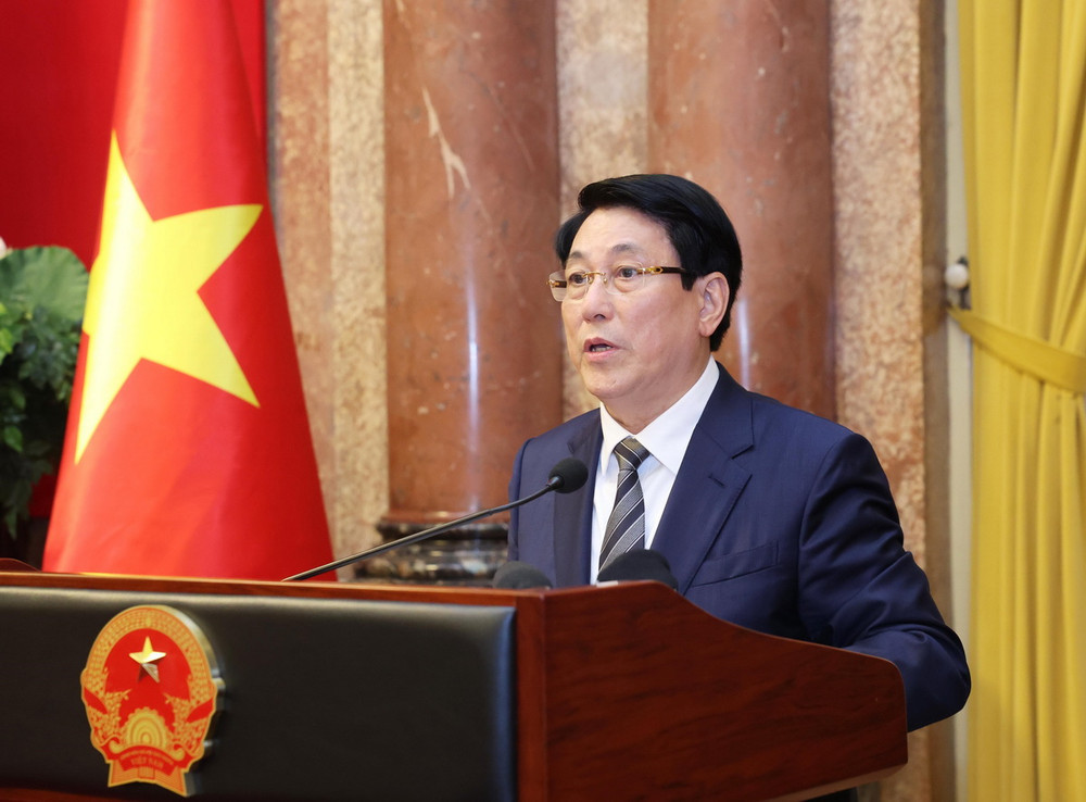 Chủ tịch nước Lương Cường. Ảnh: TTXVN. Chủ tịch nước Lương Cường. Ảnh: TTXVN.