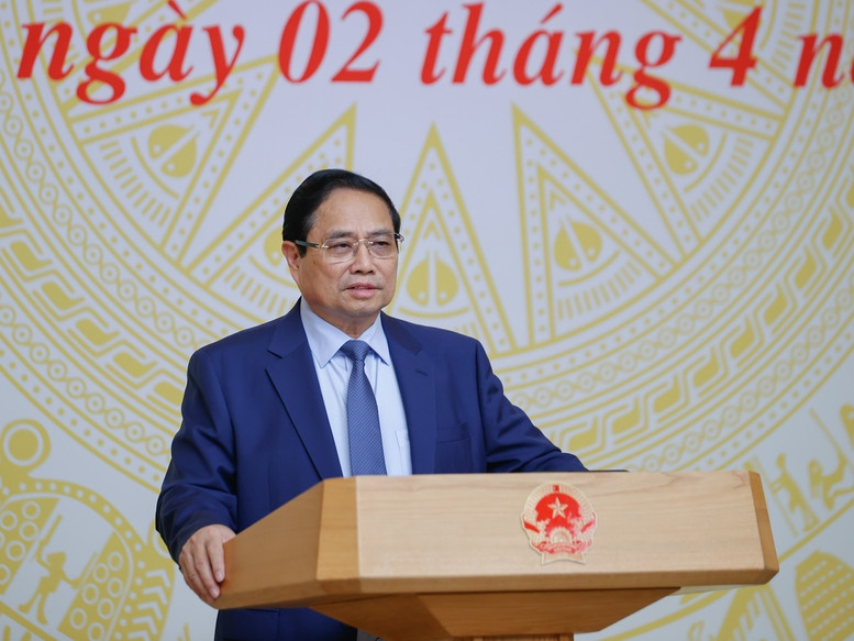 Thủ tướng phát biểu tại phiên họp. Ảnh: VGP. Thủ tướng phát biểu tại phiên họp. Ảnh: VGP.