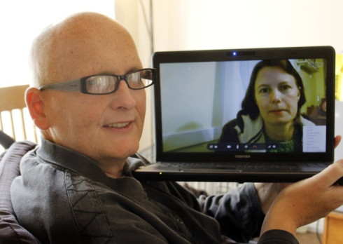 Paul và người yêu Rebecca. Paul và người yêu Rebecca