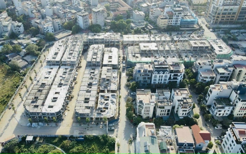 Các dự án nhà ở, liền kề tại quận Thanh Xuân và Tây Hồ có giá lên tới 400 triệu/m2 gần như không có giao dịch. Ảnh minh họa.