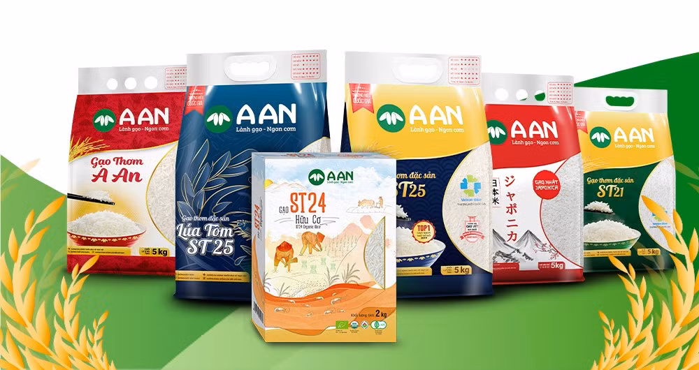 Thương hiệu Gạo AAN ngày càng phổ biến với người tiêu dùng Việt Nam