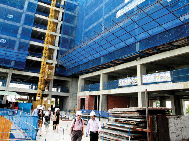 Thị trường căn hộ tầm trung ở TP. HCM gần đây bắt đầu được khách hàng quan tâm