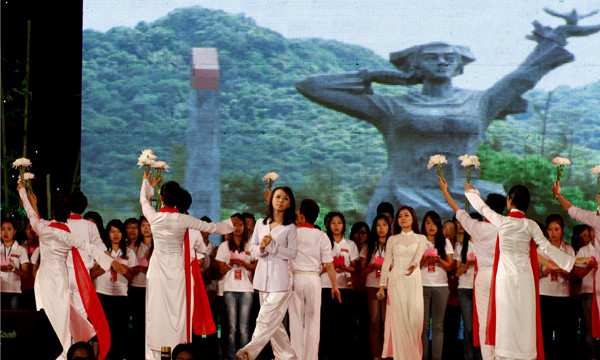 Hình tượng nữ Anh hùng liệt sĩ Võ Thị Sáu được tái hiện