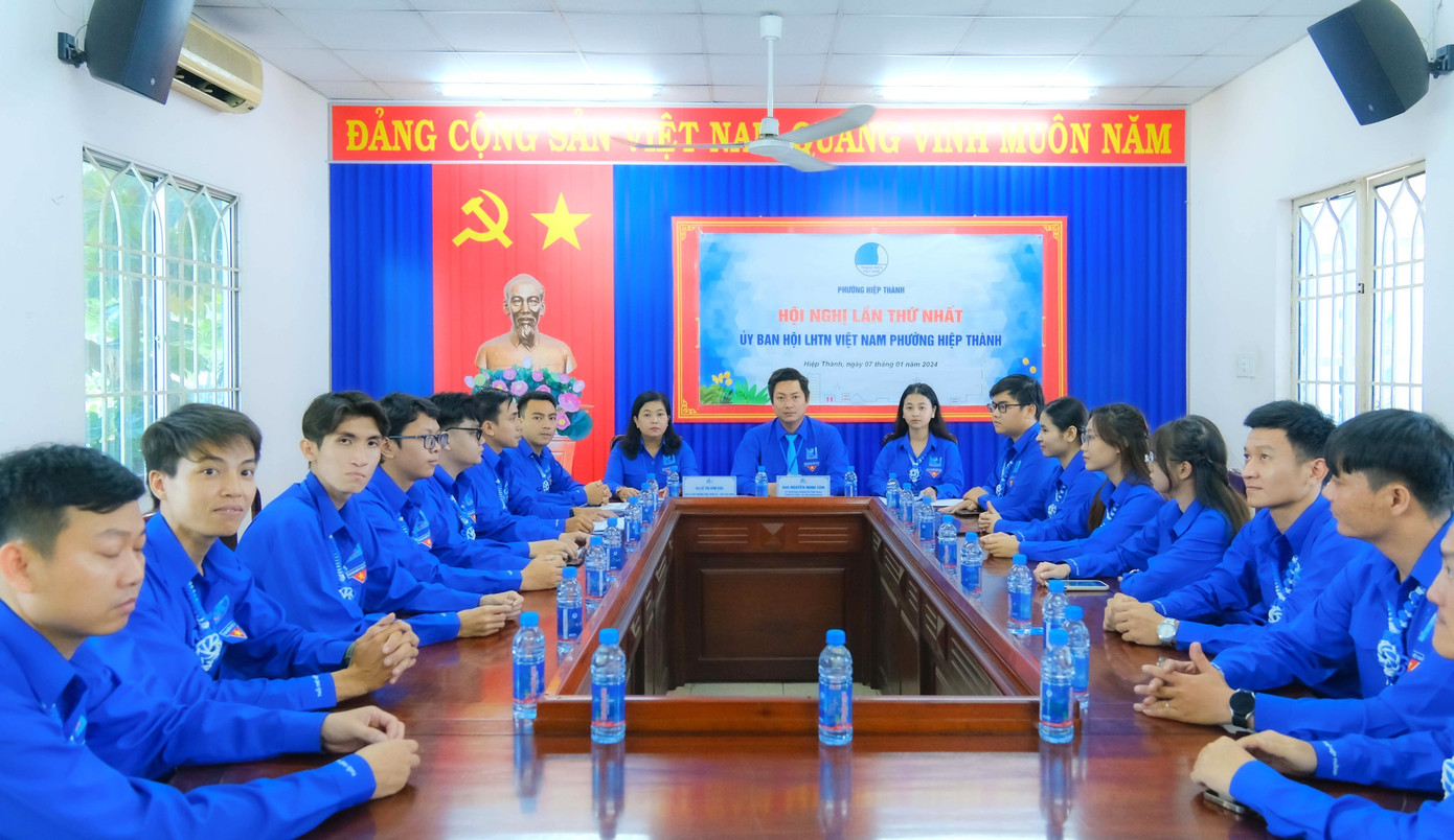Hội nghị lần thứ nhất Ủy ban Hội LHTN Việt Nam phường Hiệp Thành.