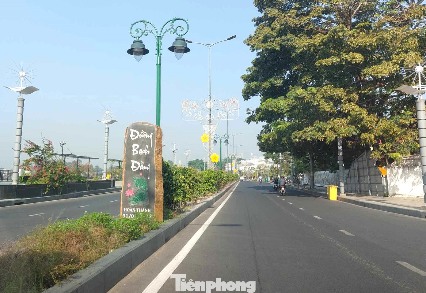 Hiện nay, đoạn qua TP.Thủ Dầu Một (khu vực chợ Thủ Dầu Một) dài gần 1km, được đầu tư vốn hơn 650 tỷ đồng, đây là phố đi bộ đầu tiên tại tỉnh Bình Dương đã hoàn thành đưa vào sử dụng.