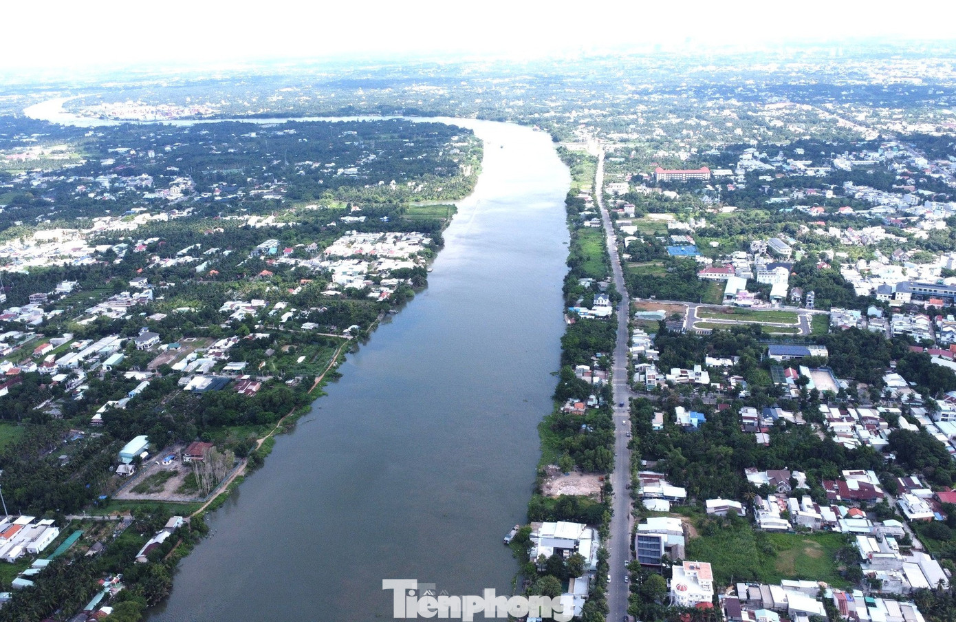 Khu vực sẽ triển khai xây dựng tuyến đường ven sông Sài Gòn qua địa bàn TP.Thuận An.