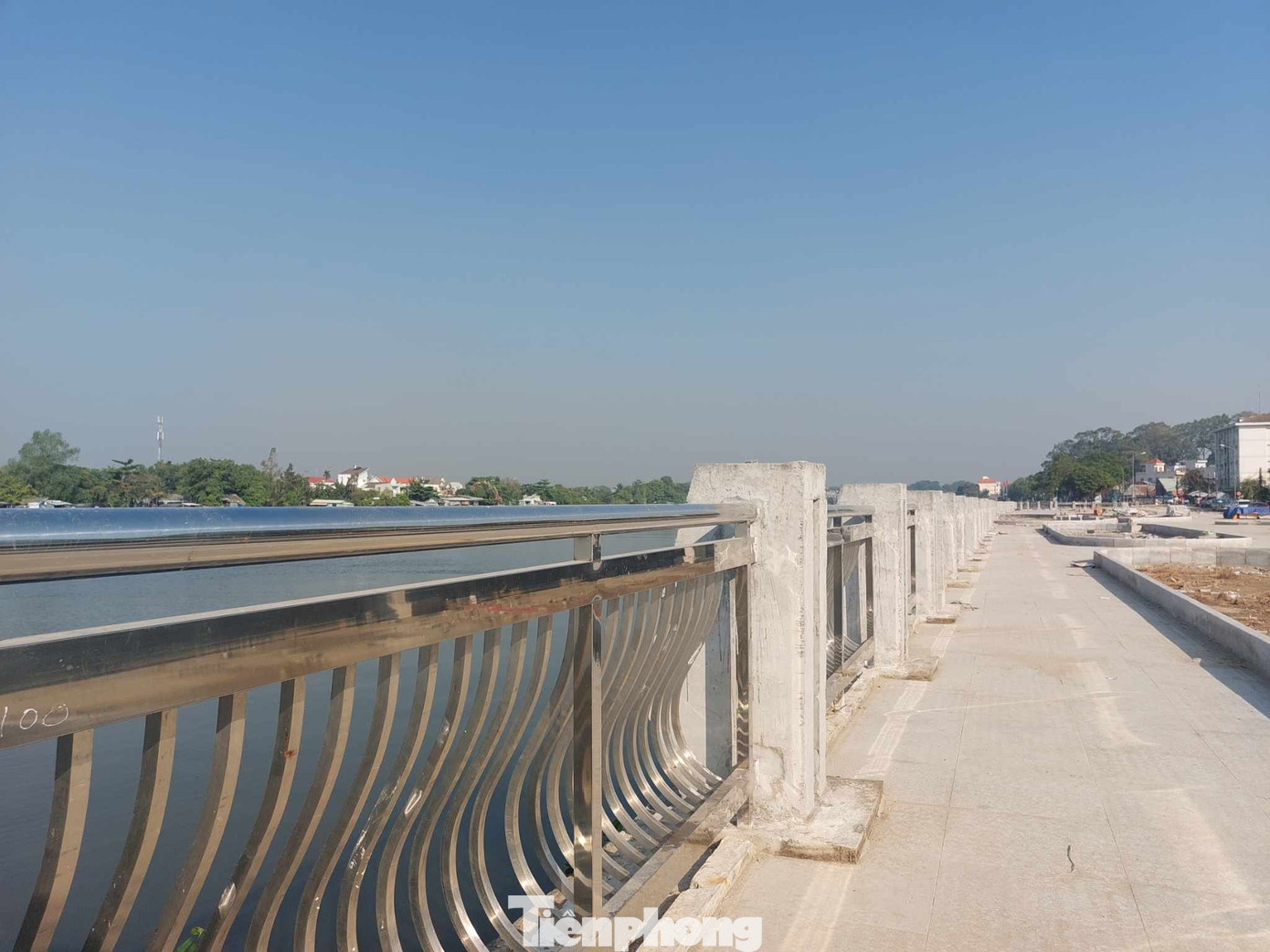 Sau khi công trình đưa vào sử dụng, đây sẽ là nơi ngắm sông Sài Gòn lý tưởng cho người dân.