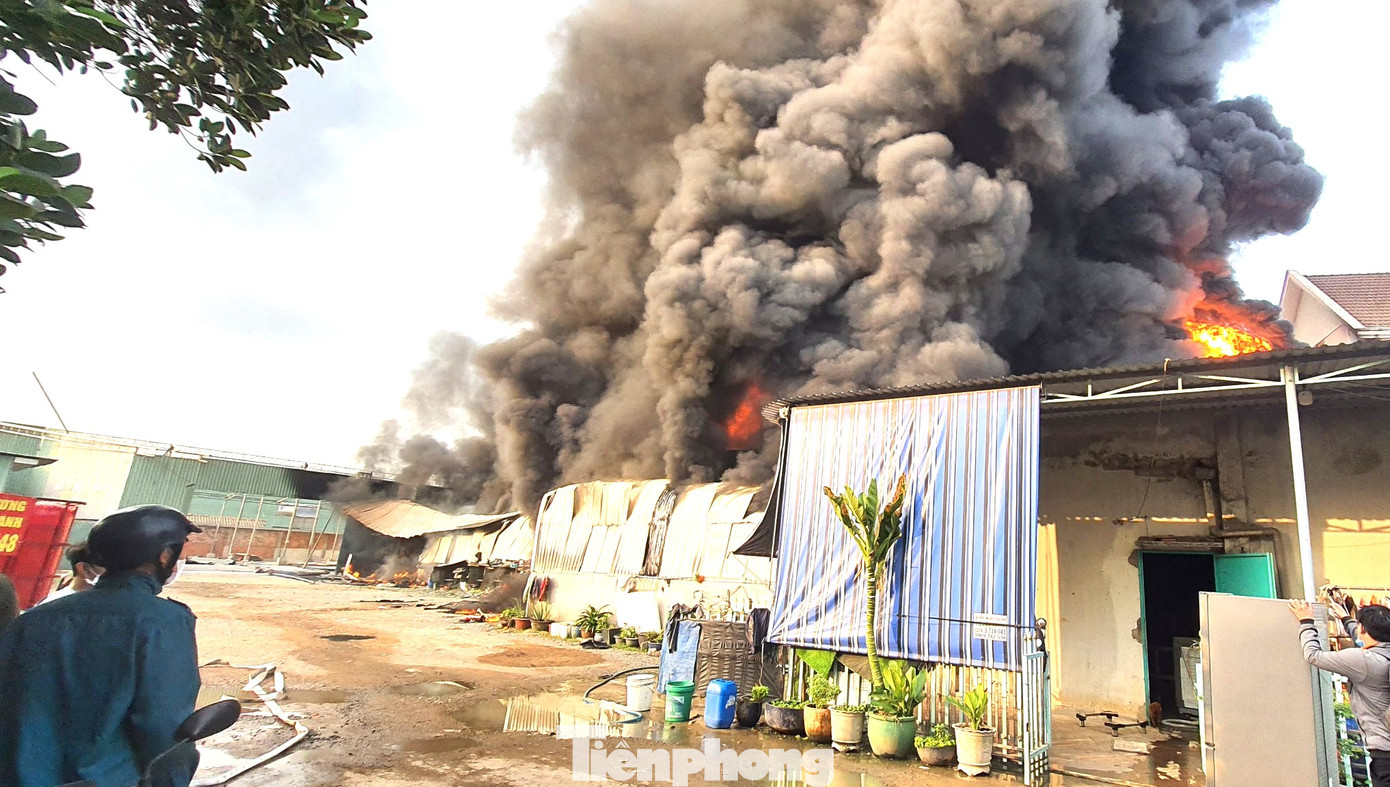 Một dãy nhà trọ nằm cạnh khu nhà xưởng Một dãy nhà trọ nằm cạnh khu nhà xưởng