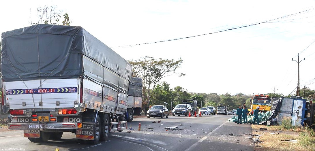 Hiện trường vụ tai nạn