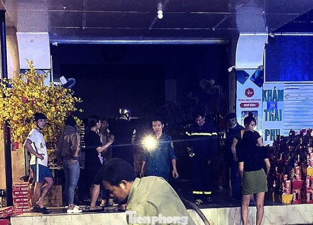 Căn nhà nơi xảy ra vụ cháy. Căn nhà nơi xảy ra vụ cháy.