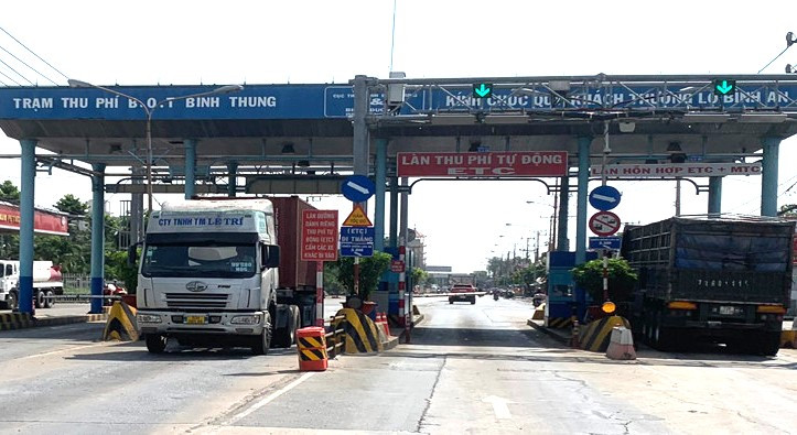 Trạm thu phí Bình Thung, tuyến ĐT.743 Trạm thu phí Bình Thung, tuyến ĐT.743