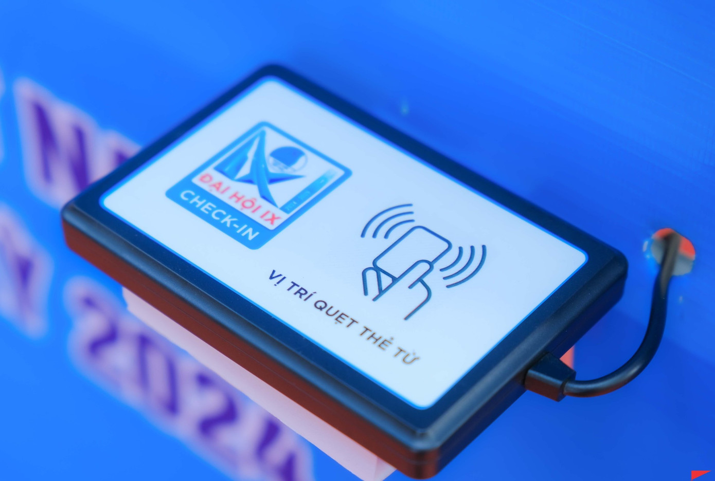 Ứng dụng công nghệ số tại Đại hội điểm Hội LHTN Việt Nam phường Hiệp Thành.