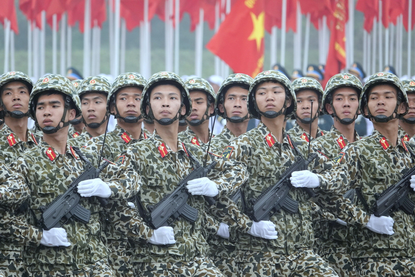 Các Khối chiến sĩ Lục quân, chiến sĩ Tăng thiết giáp và chiến sĩ Đặc công. Các Khối chiến sĩ Lục quân, chiến sĩ Tăng thiết giáp và chiến sĩ Đặc công.