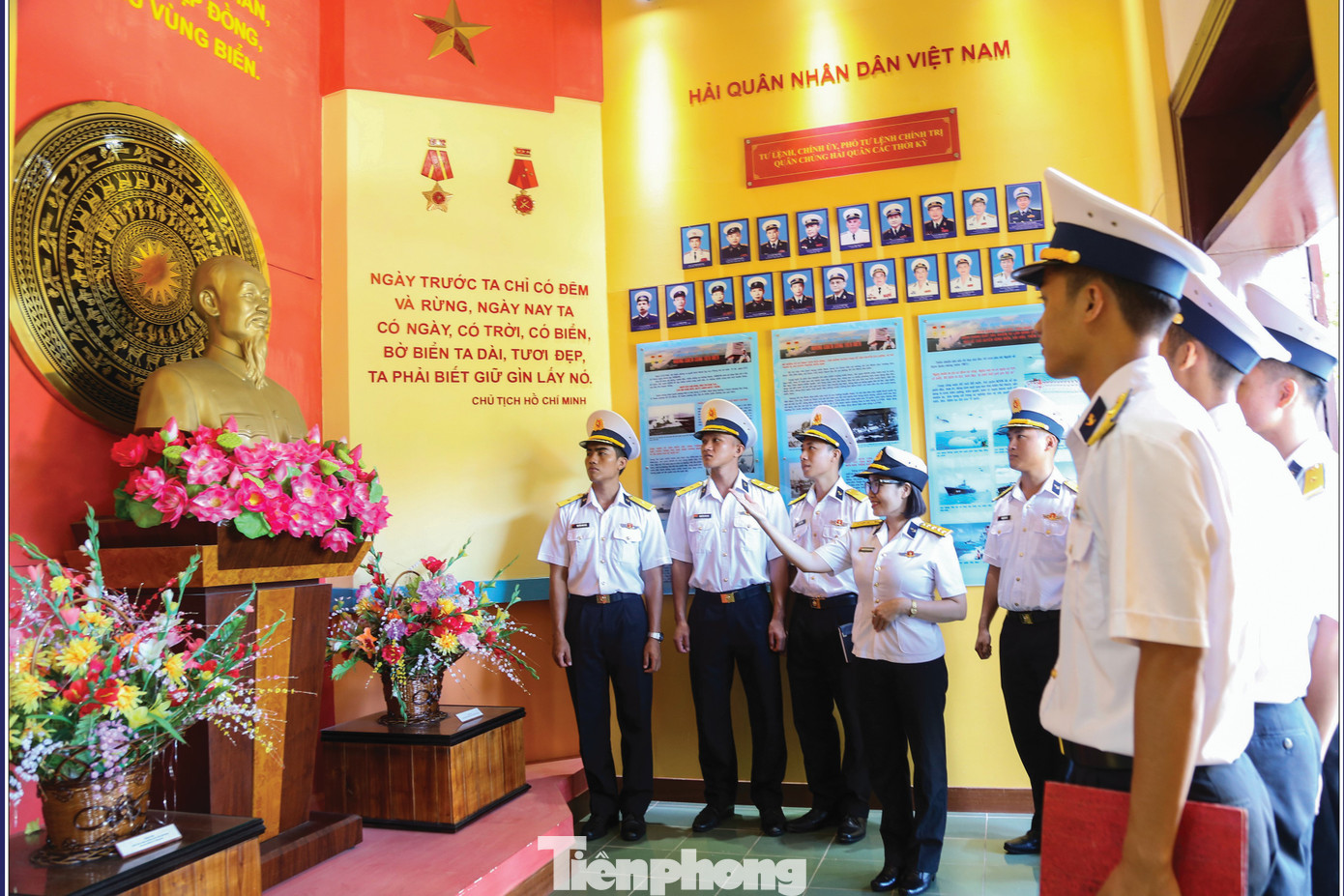 Các hoạt động giáo dục truyền thống, dân vận luôn được cán bộ, chiến sĩ Vùng 4 Hải quân tích cực triển khai thực hiện.