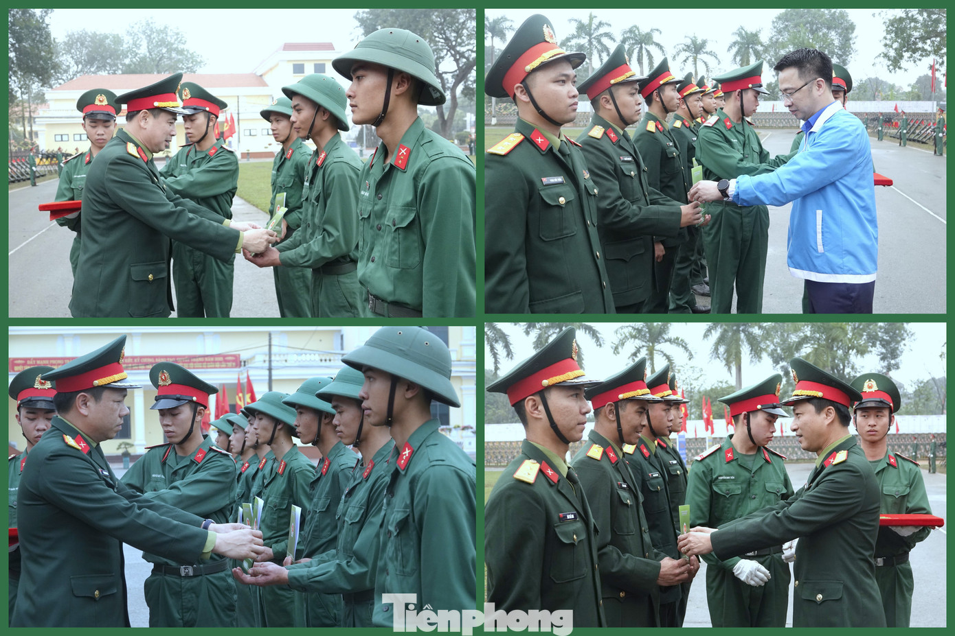 Lãnh đạo Trung ương Đoàn, Quân đoàn 12, Ban Thanh niên Quân đội và Sư đoàn 312, trao quà tặng 40 cán bộ, đoàn viên thanh niên có hoàn cảnh khó khăn ở Trung đoàn 209.