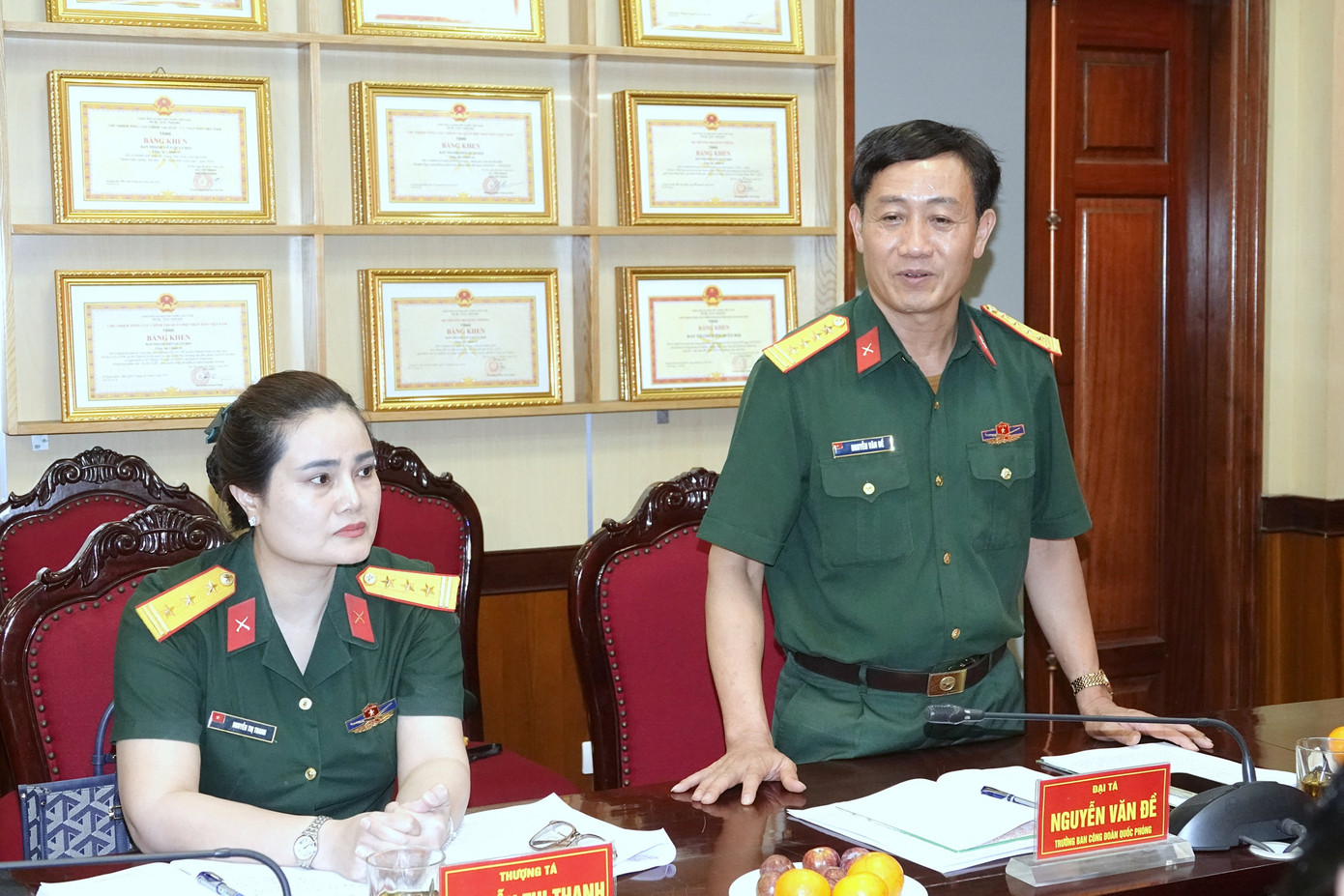 Các đại biểu dự hội nghị đã nêu nhiều ý kiến đóng góp nhằm phát huy tinh thần nỗ lực sáng tạo để góp phần hoàn thành tốt và hoàn thành xuất sắc các nhiệm vụ trong thời gian tới. Các đại biểu dự hội nghị đã nêu nhiều ý kiến đóng góp nhằm phát huy tinh thần nỗ lực sáng tạo để góp phần hoàn thành tốt và hoàn thành xuất sắc các nhiệm vụ trong thời gian tới.