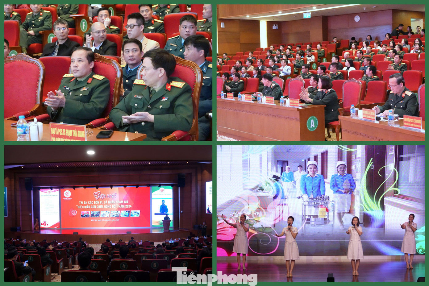 Quang cảnh chương trình gặp mặt.