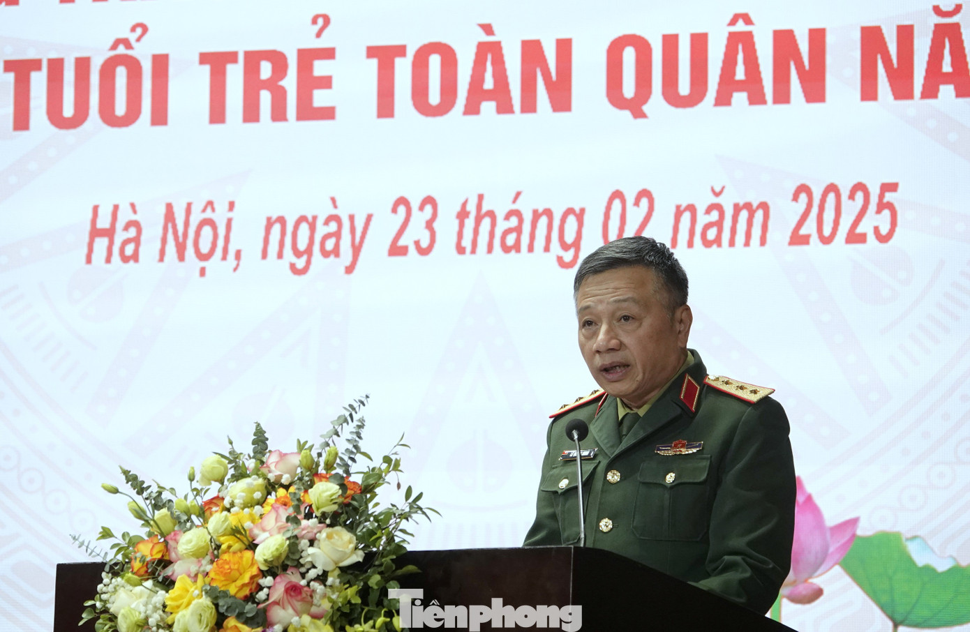 Thượng tướng Lê Quang Minh phát động phong trào hiến máu tình nguyện trong tuổi trẻ toàn quân năm 2025.