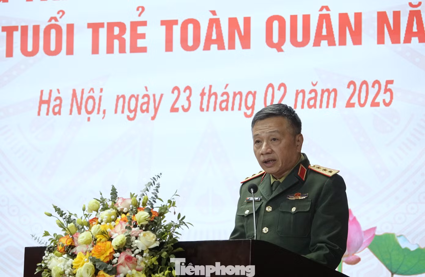 Thượng tướng Lê Quang Minh phát động phong trào hiến máu tình nguyện trong tuổi trẻ toàn quân năm 2025.