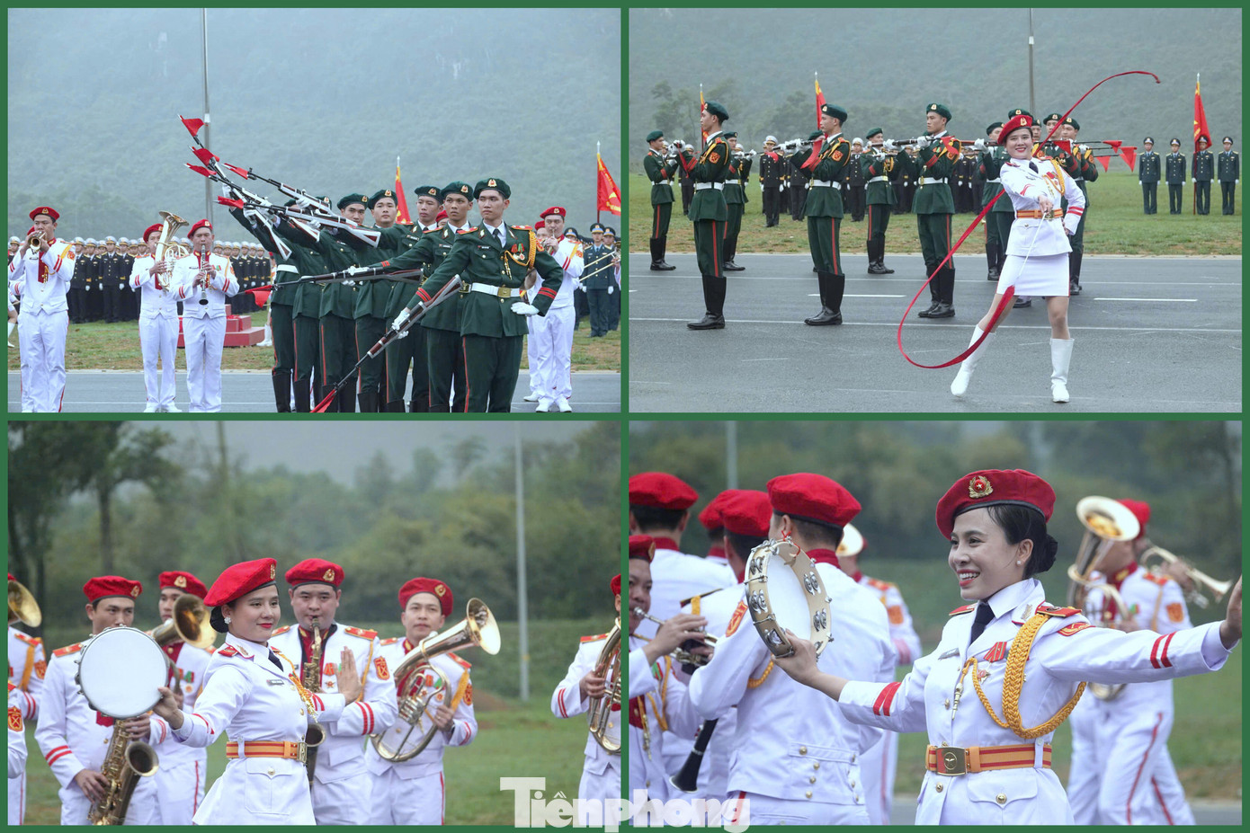 Tại buổi hợp luyện, lãnh đạo Bộ Tổng tham mưu yêu cầu nghiên cứu xây dựng chương trình, kế hoạch, điều động thêm nghệ sĩ, diễn viên từ các nhà hát, đoàn văn công của các quân khu... để bổ sung cho lực lượng biểu diễn của Đoàn Nghi lễ Quân đội. Tại buổi hợp luyện, lãnh đạo Bộ Tổng tham mưu yêu cầu nghiên cứu xây dựng chương trình, kế hoạch, điều động thêm nghệ sĩ, diễn viên từ các nhà hát, đoàn văn công của các quân khu... để bổ sung cho lực lượng biểu diễn của Đoàn Nghi lễ Quân đội.