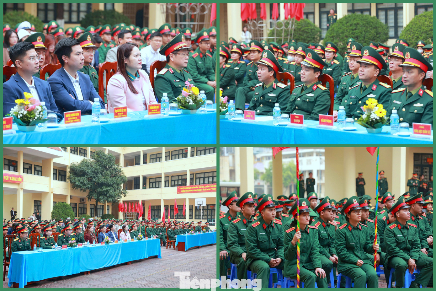 Đại biểu Học viện Kỹ thuật Quân sự và khách mời tham dự lễ phát động. Đại biểu Học viện Kỹ thuật Quân sự và khách mời tham dự lễ phát động.