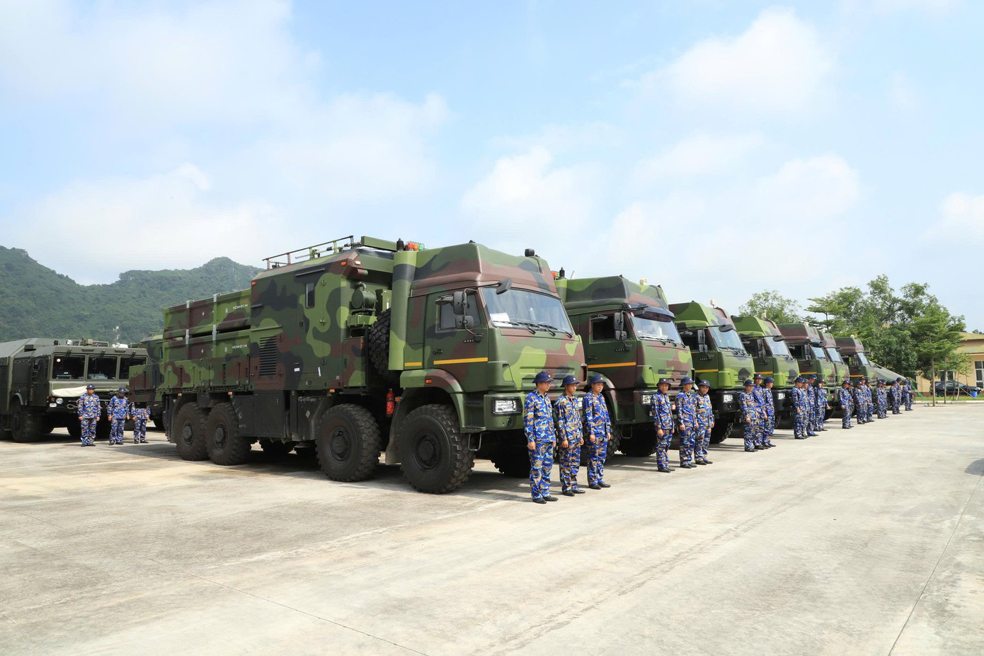 Nhiều phương tiện, khí tài quân sự sẽ tham gia nhiệm vụ A80.