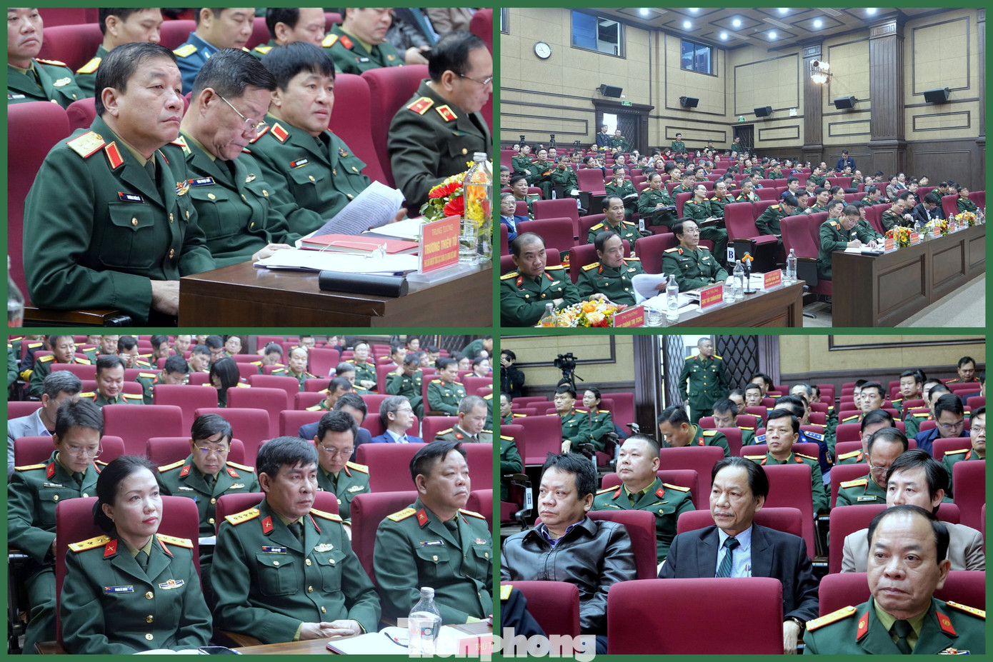 Đại biểu các cơ quan, đơn vị trong và ngoài Quân đội dự Hội nghị. Đại biểu các cơ quan, đơn vị trong và ngoài Quân đội dự Hội nghị.