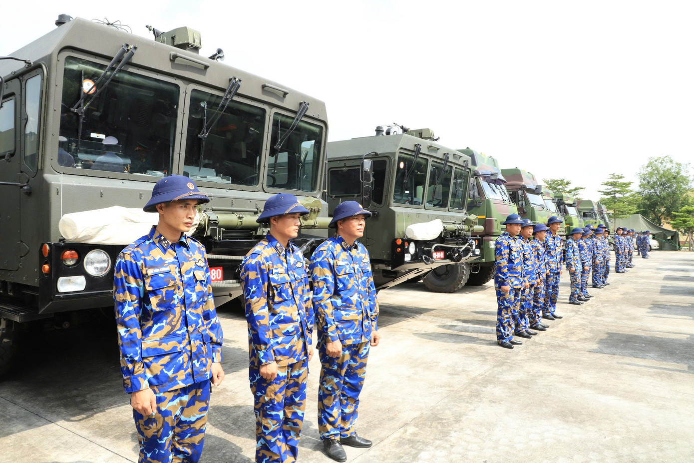Nhiều phương tiện, khí tài quân sự sẽ tham gia nhiệm vụ A80.