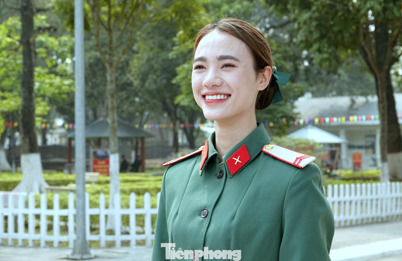 "Bông hồng vàng" Nguyễn Thị Diệu Ly. Ảnh: Nguyễn Minh "Bông hồng vàng" Nguyễn Thị Diệu Ly. Ảnh: Nguyễn Minh