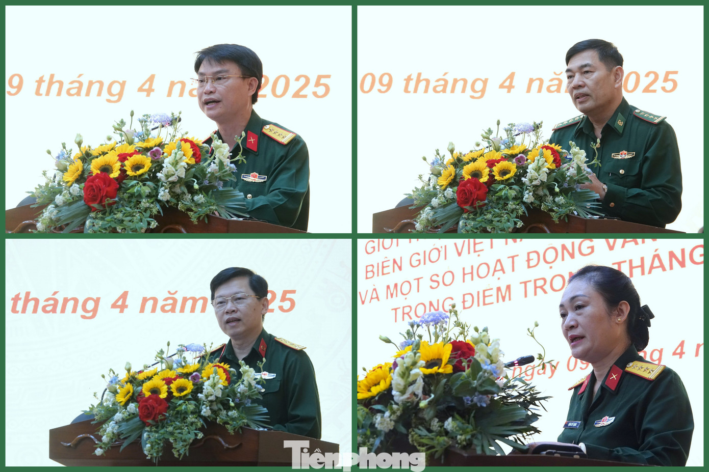 Lãnh đạo, chỉ huy các đơn vị Quân đội thông tin về các hoạt động trọng điểm của Bộ Quốc phòng trong tháng 4/2025. Lãnh đạo, chỉ huy các đơn vị Quân đội thông tin về các hoạt động trọng điểm của Bộ Quốc phòng trong tháng 4/2025.