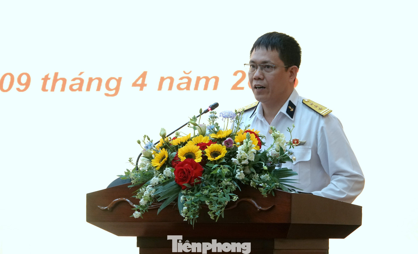 Thượng tá Cao Văn Dân. Ảnh: Nguyễn Minh