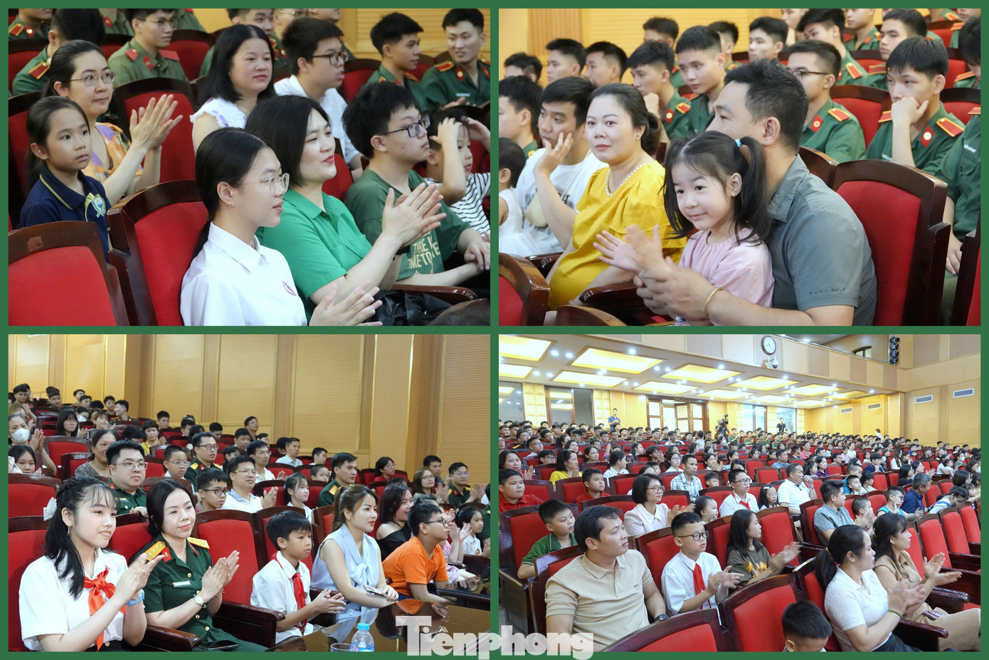 Các em học sinh và cha mẹ tham dự chương trình gặp mặt ý nghĩa trong ngày Quốc tế Thiếu nhi 1/6 tại Học viện Quân y. Các em học sinh và cha mẹ tham dự chương trình gặp mặt ý nghĩa trong ngày Quốc tế Thiếu nhi 1/6 tại Học viện Quân y.