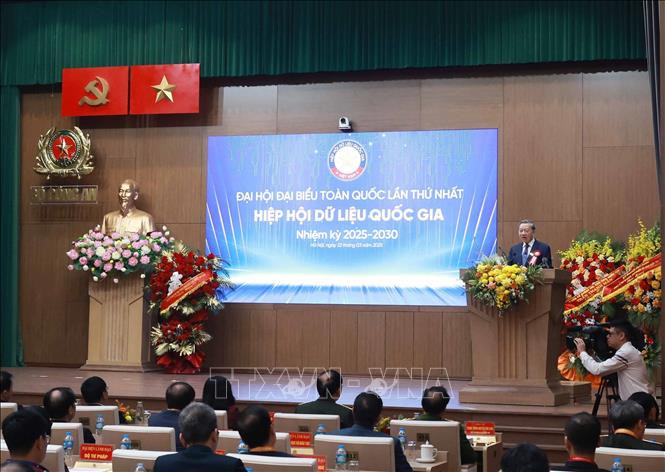 Tổng Bí thư Tô Lâm phát biểu chỉ đạo. Ảnh: Thống Nhất/TTXVN