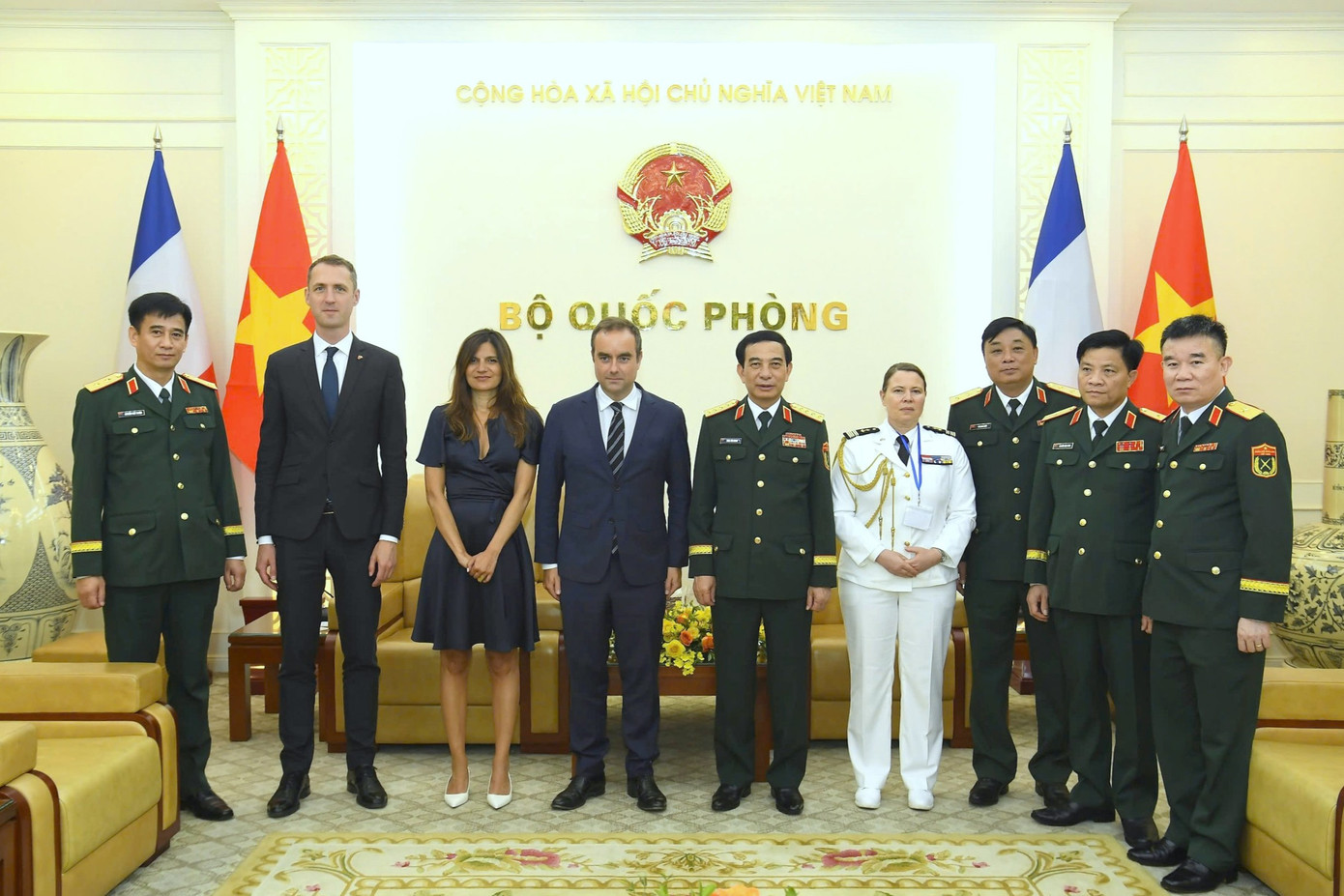 Một số hoạt động đối ngoại quốc phòng nổi bật của lãnh đạo Bộ Quốc phòng trong 6 tháng đầu năm 2025.