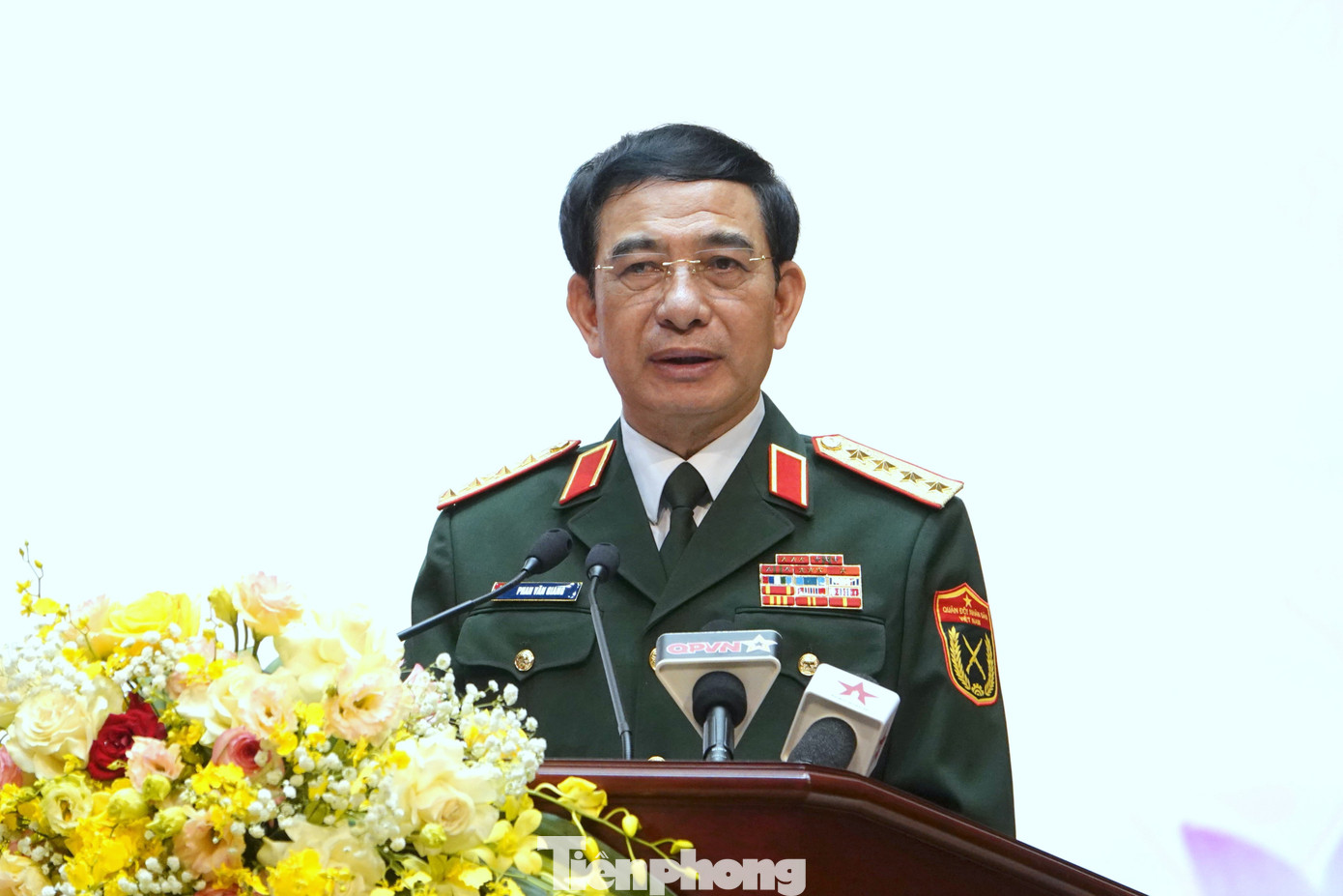 Đại tướng Phan Văn Giang khẳng định, Quân ủy Trung ương - Bộ Quốc phòng luôn đặt trọn niềm tin vào tiềm năng, thế mạnh, sức sáng tạo và quyết tâm, sự phấn đấu của thanh niên Quân đội.